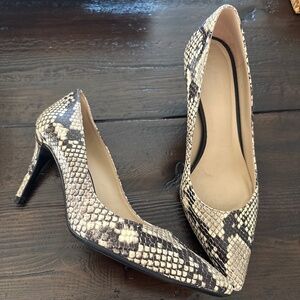 Ted Baker Animal Print Heels
